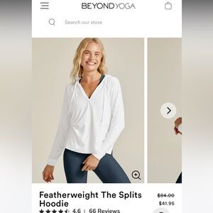 Beyond Yoga featherweight the splits hoodie